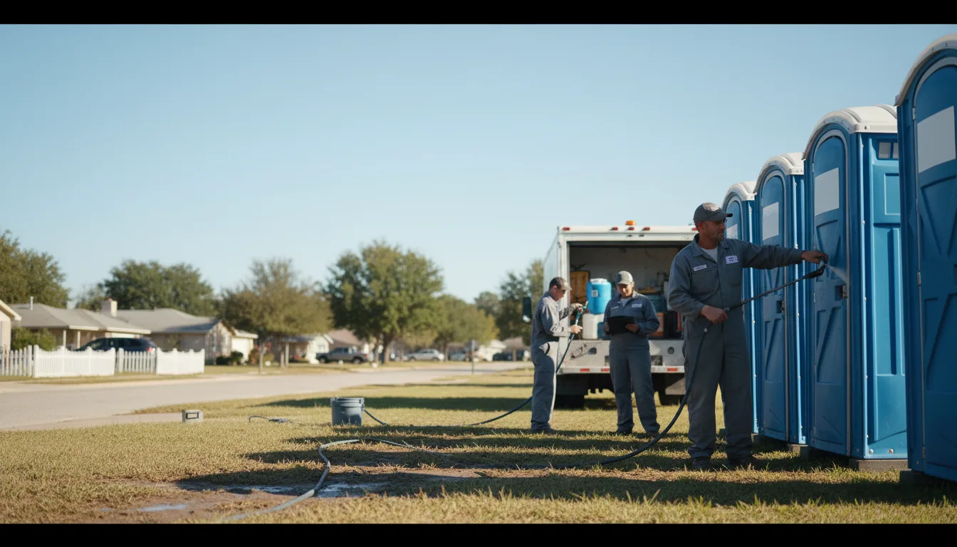 Long-Term Portable Toilet Rental in Seymour, TX near me
